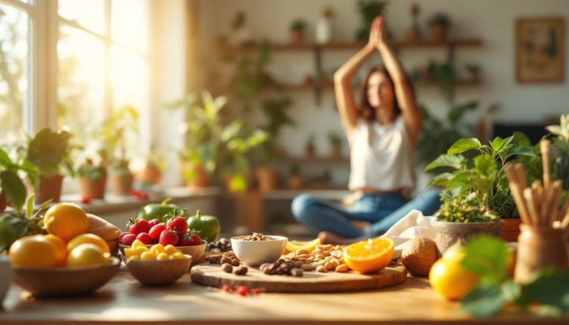 A photograph of a vibrant